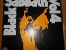 Black Sabbath - Vol 4 - 1972 Vertigo Swirl label LP with poster - EX