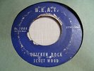 SCOTT WOOD Chicken Rock 45 BEAT crazy mad mike rocker VG plays great