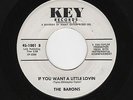 '59 Carolina Shouter/Rockin' Instro BARONS If You Want a Little Lovin KEY HEAR