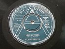 Elvis Presley Love Letters / Come What May 45 UK RCA Victor 1966 DEMO PROMO