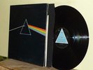 PINK FLOYD-THE DARK SIDE OF THE MOON-ORIGINAL UK LP SHVL 804 SOLID BLUE TRIANGLE