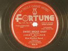 Jimmy Millner 78 SWEET BREAD / LONGING  Fortune M- jazz blues inst./ voc.+guitar