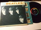 MEET THE beatles 1ST MONO T 2047 NO PUBLISHER CREDITS   VG+,white,introducing