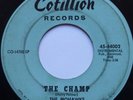 THE MOHAWKS   THE CHAMP rare NORTHERN SOUL on COTILLION 45 hear it