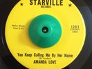Northern Soul Popcorn 45 Amanda Love You Keep Calling Starville M- HEAR