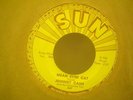 US SUN 347 45RPM-JOHNNY CASH-MEAN EYED CAT- EX