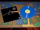 Pink Floyd Dark Side of the Moon BLUE Vinyl & Huge Poster Quadraphonic SQ NEW lp