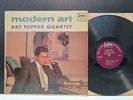 ART PEPPER QUARTET Modern Art  Rare Intro 606 D/G Vinyl Lp 1957 VG++