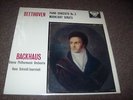 BEETHOVEN  PIANO CONCERTO NO 3 MOONLIGHT SONATA,  BACKHAUS DECCA ST- SXL-2190