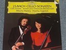 MISCHA MAISKY, MARTHA ARGERICH - BACH 1stPress DGG DIGITAL MINT
