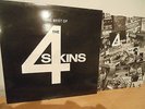The 4SKINS :Best of LP OI COMBAT 84 The LAST RESORT  COCK SPARRER