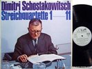end 60s SHOSTAKOVICH & BORODIN Qu 1-11 eurodisc early STEREO 5LP