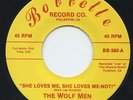 Hear - Rare Garage 45 - The Wolf Men - She Loves Me, She Loves Me-Not - M-