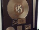 Rolling Stones - STEEL WHEELS Platinum Sales Award presented to MICK JAGGER, RAR