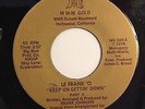 LE FRANK 'O Keep On Gettin' Down Rare 1978 Private Modern Soul Funk MMM GOLD 45