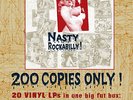 NASTY ROCKABILLY LP BOX SET - VOLUMES 200 PRESSED - EXPLICIT SLEEVES