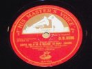 HMV 78 D.B 8596 Pau Casals Bach Suite No.6  Glossy NM-