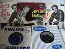 Jerry Lee Lewis - 3 EP records and 2 single records