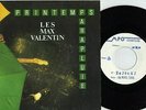 LES MAX VALENTIN PRINTEMPS PARAPLUIE FR 45 SINGLE TEST PRESSING GERALD DE PALMAS