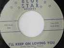 rare Northern Soul 45 JOHNNY DAYE i'll keep on loving you BLUE STAR Hear