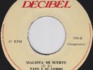 PAPO Y SU COMBO - Maldita Mi Suerte  GUAGUANCO SALSA NM PERU