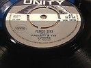 MAX ROMEO ,PAULETT LOVERS .BELLY WOMAN / PLEASE  STAY . UNITY UN 507  . EX+