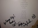 4 AUTOGRAPHS Widowspeak - Self Titled LP Vinyl Record Fleet Foxes Beach House NM