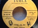 MARV JOHNSON Motown 45 Come To Me/Whisper   Tamla soul r&b doo-wop
