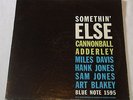 Cannonball Adderley Somethin' Else Miles Davis Blue Note 1595 Mono Ear Clean LP