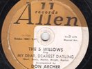78-DOO-WOP-FIVE WILLOWS-MY DEAR DEAREST DARLING/ROCK LITTLE FRANCIS on ALLEN