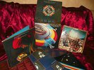 ELO, 4 ALBUMS, OUT OF THE BLUE-COMPLET, POSTER,DISCOVERY, SECRET MESSAGES,...