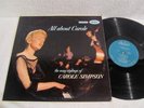 CAROLE SIMPSON All about 1957 CAPITOL 1st PRESS ORIG JAZZ LP  EX/NM
