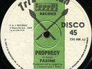 Fabian - Prophecy / Jimmy Lindsay - Easy UK orig Tribesman 12
