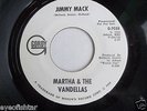MARTHA & THE VANDELLAS MINT Jimmy Mack WLP PROMO COPY 45 with Original Sleeve
