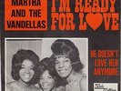 MARTHA REEVES & VANDELLAS I'M READY FOR LOVE  DUTCH PS 7 / 45 RARE MOTOWN 25.448