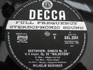 SXL 2241 WIDEBAND STEREO 1ST  UK LP Beethoven WALDSTEIN APPASSIONATA - BACKHAUS