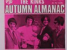 KINKS: Autumn Almanac / David Watts 45 (France, PS few light cover creases, dis