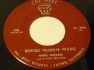 RARE VG++ Gene Morris & His King Trotters Bongo Wahie Wado CalWest '56 R&B Jiver