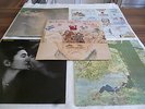 John Lennon LPs x5: Walls and Bridges, Imagine, Shaved Fish, Double Fantasy, etc