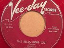 Doo Wop 45 THE SPANIELS The Bells Ring Out '53 orig on RED WAX Vee Jay #103 HEAR