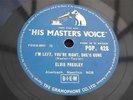 ELVIS PRESLEY I'M LEFT,YOUR RIGHT,SHE'S GONE RARE 78 RPM RECORD