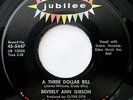 BEVERLY ANN GIBSON   Three Dollar Bill   '63 POPCORN NORTHERN SOUL   VG++   HEAR