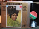 Aretha Franklin LP Aretha's Gold 1969 Respect / Think w/shrink sd8227 soul oop
