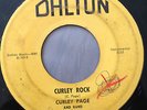 RARE CURLEY PAGE Curley Rock / East Imperial RAW R&B BLUES DALTON 45 HEAR