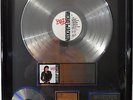 Michael Jackson BAD platinum US RIAA Award platin Schallplatte goldene