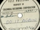 Coot Grant, Leola B Wilson Do It Again, Shellac Test  Columbia MX 12842-1 78 rpm