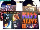 KISS ALIVE II DOUBLE ALBUM --  NM STERLING W/TATTOO SHEET, BOOKLET, INSERT