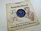 Vintage 78RPM Aunt Fanny Bread Milwaukee Braves Record Album Promo Baseball Old