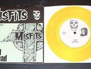 Misfits A Walk Among The Dead Field Club Yellow Vinyl Rare 7