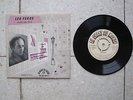 leo FERRE chante léo FERRÉ EP 45T vinyle l'ile saint louis